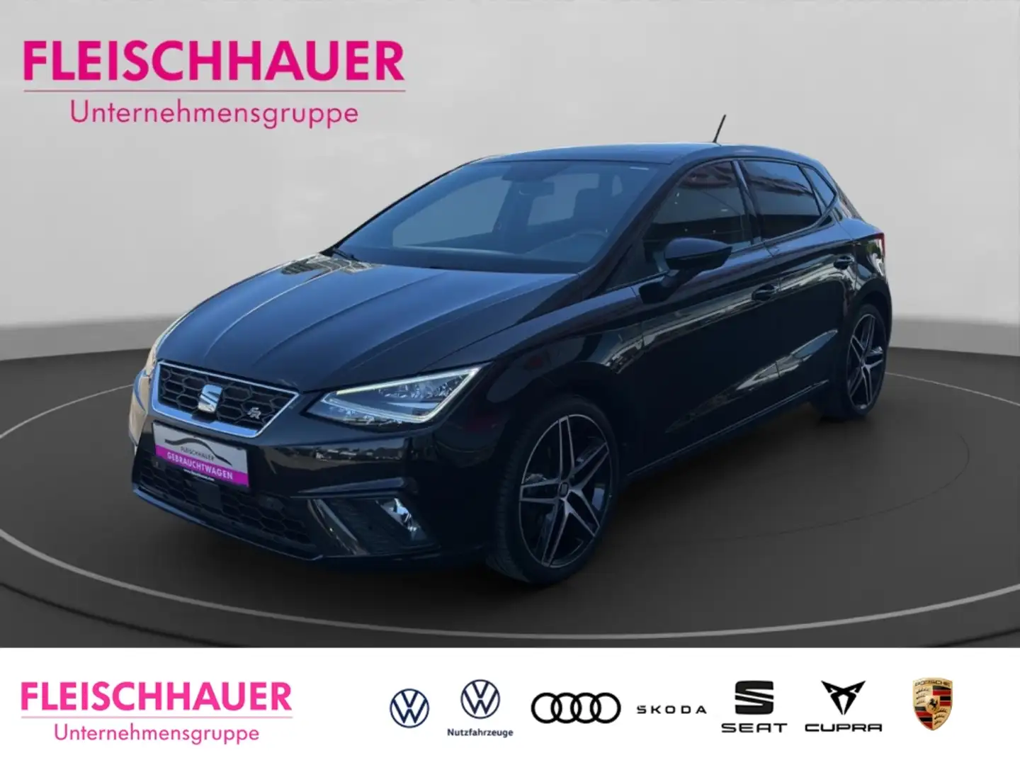 SEAT Ibiza FR 1.0 TSI DSG+ACC+SHZ+KLIMAAUT+LED+KAMERA Schwarz - 1