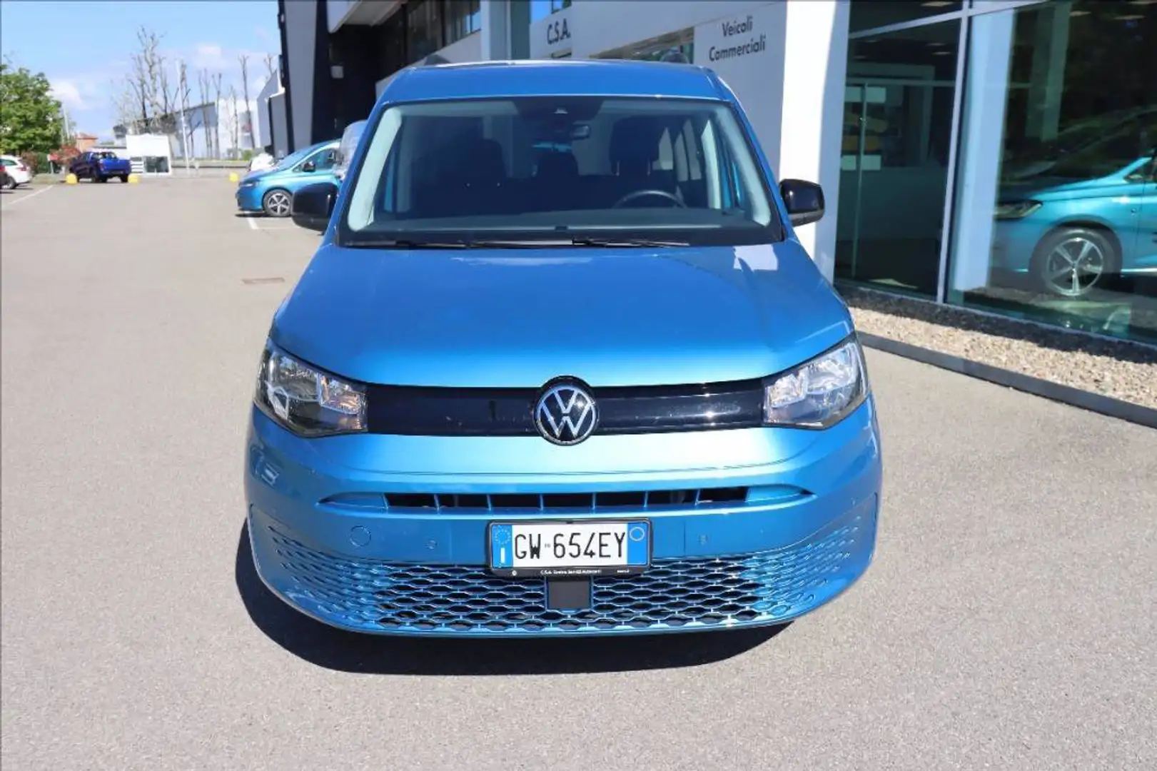 Volkswagen Caddy 2.0 tdi scr 122cv Space dsg7 Blu/Azzurro - 2