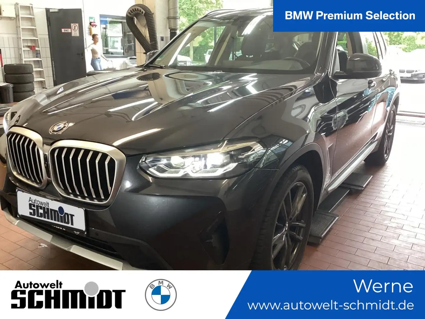 BMW X3 xDrive20d AT + 2Jahre-BPS.-GARANTIE Grigio - 1
