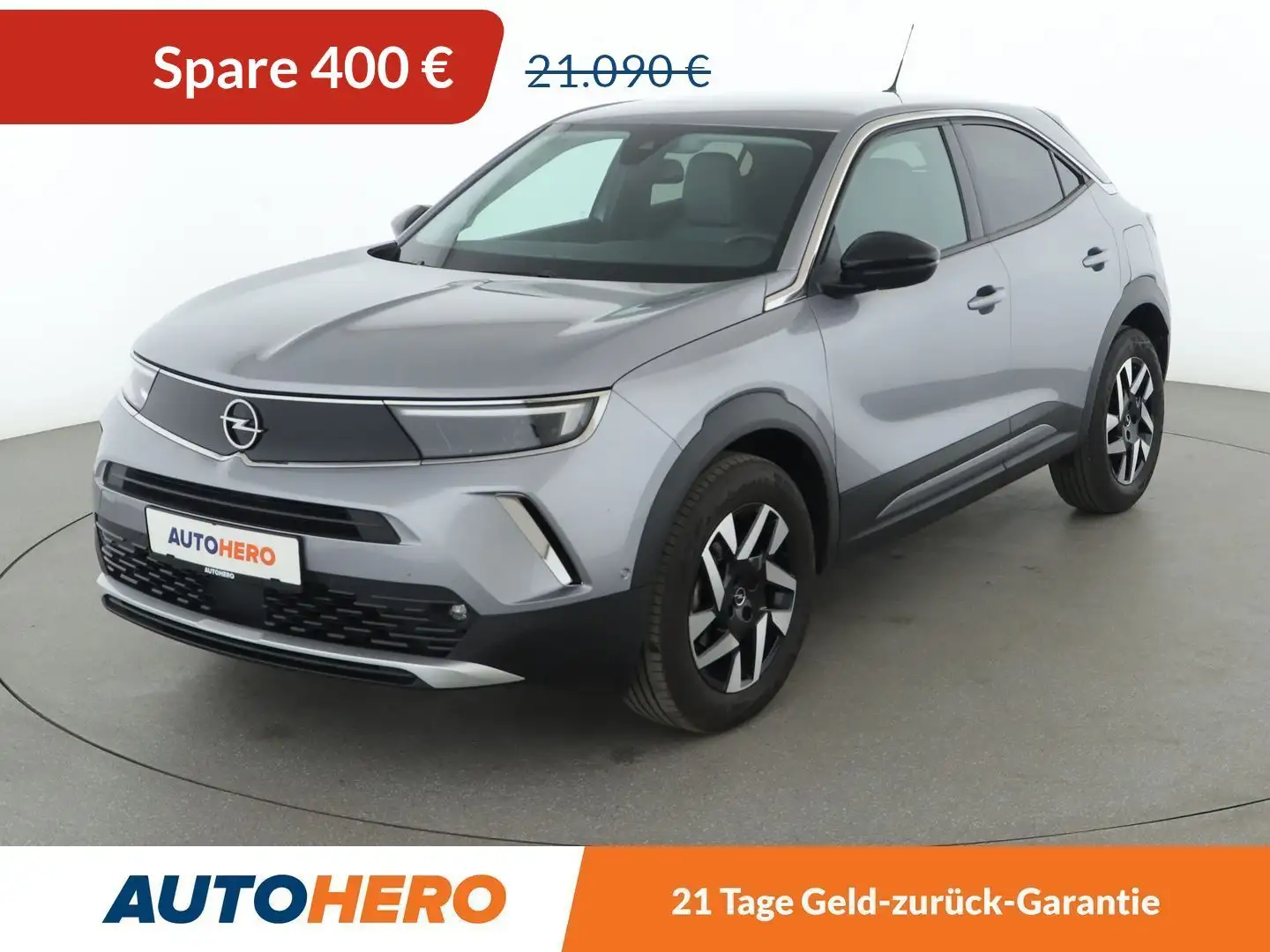 Opel Mokka X 1.2 Turbo Elegance Aut.*ACC*CAM*PDC*SHZ* Grau - 1