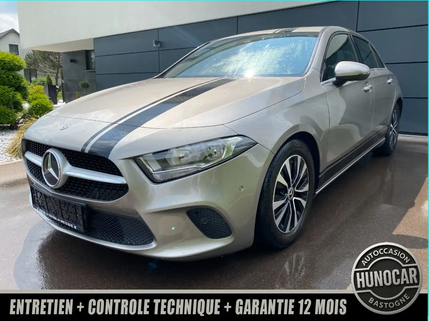 Mercedes-Benz A 160 d NAVI - CUIR - CLIM - CAPT. AV. AR. - GARANTIE Grijs - 1
