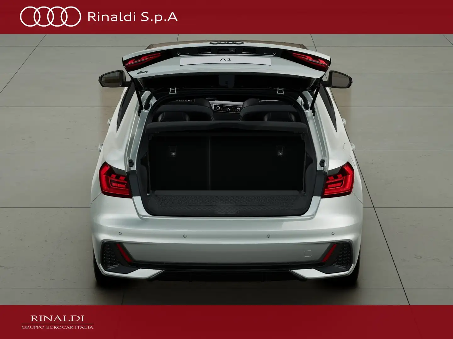 Audi A1 sportback 35 1.5 tfsi identity black s-tronic Argento - 2