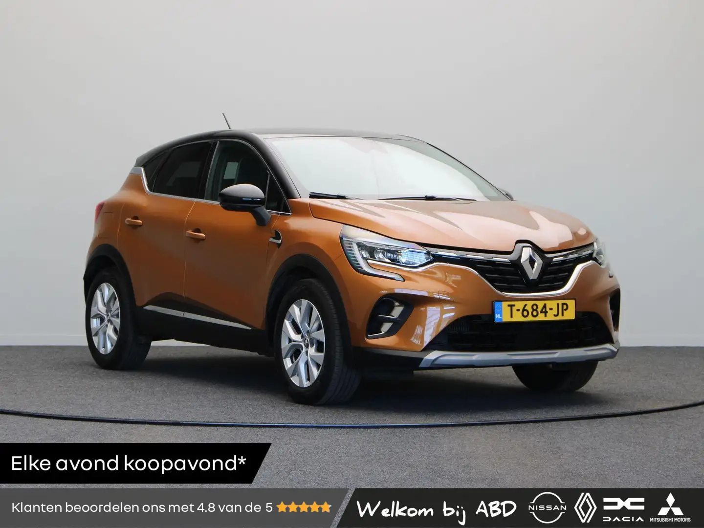 Renault Captur 1.0 TCe 90 Intens | Trekhaak | Parkeersensoren ach Orange - 1