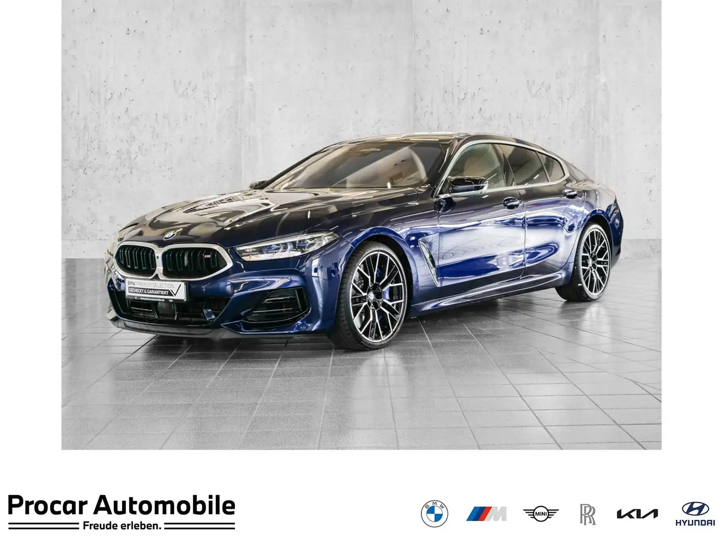 BMW M850 i xDrive M-Sport Aut Nav Laser Pano Komfzg Albastru - 1