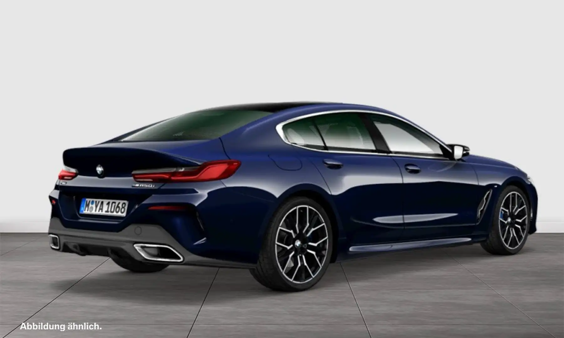 BMW M850 i xDrive M-Sport Aut Nav Laser Pano Komfzg Blau - 2