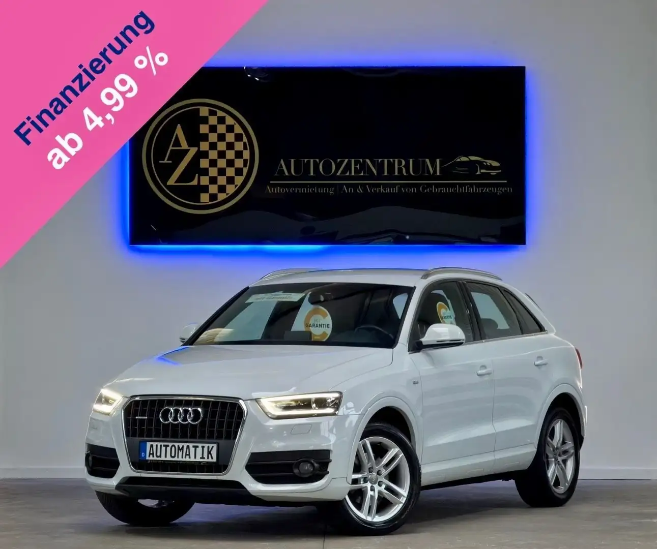 Audi Q3 2.0 TDI quattro Automatik*GARANTIE*3X S-LINE* Weiß - 1