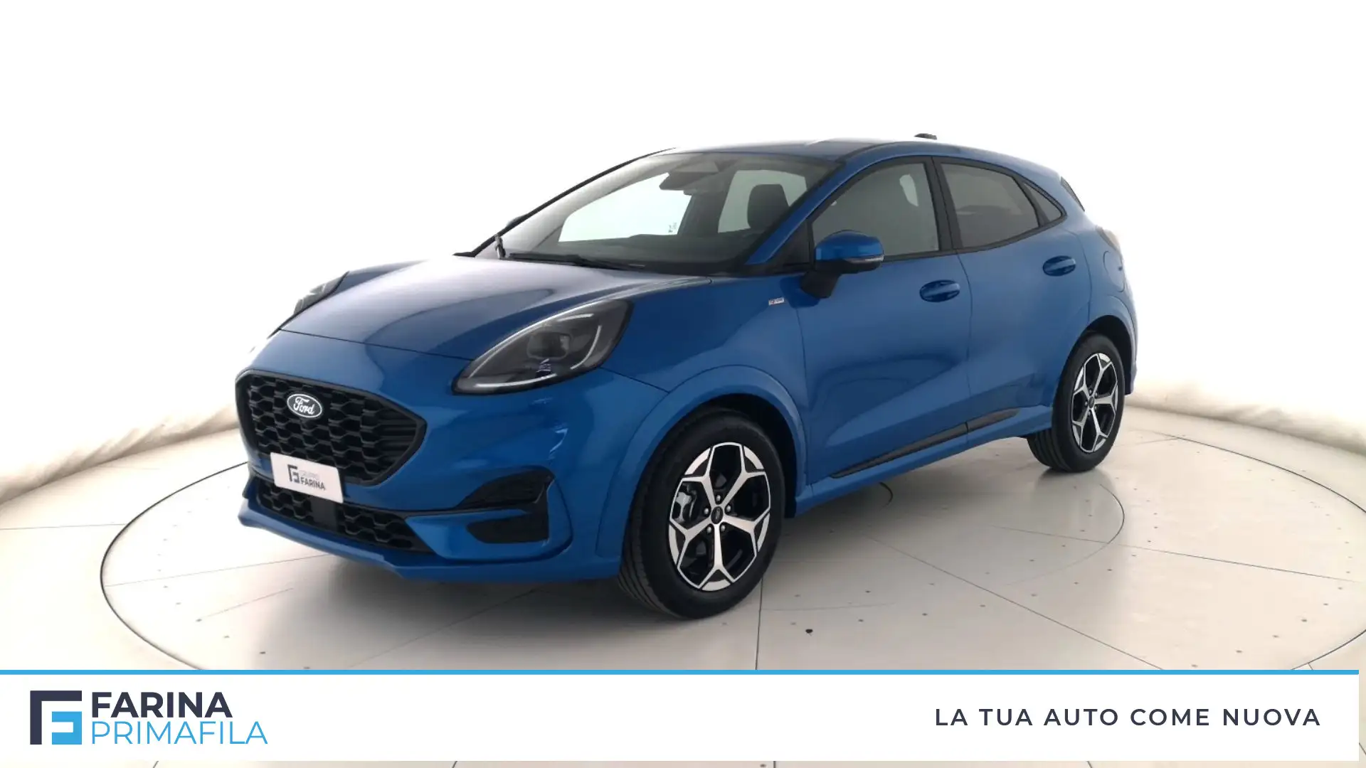 Ford Puma 1.0 EcoBoost Hybrid 125 CV S&S ST-Line Blu/Azzurro - 1