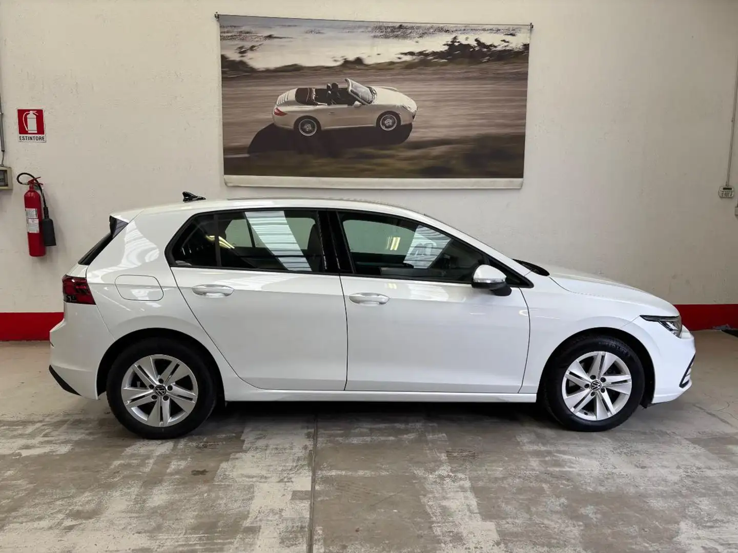 Volkswagen Golf 1.5 TGI DSG Life Blanc - 2