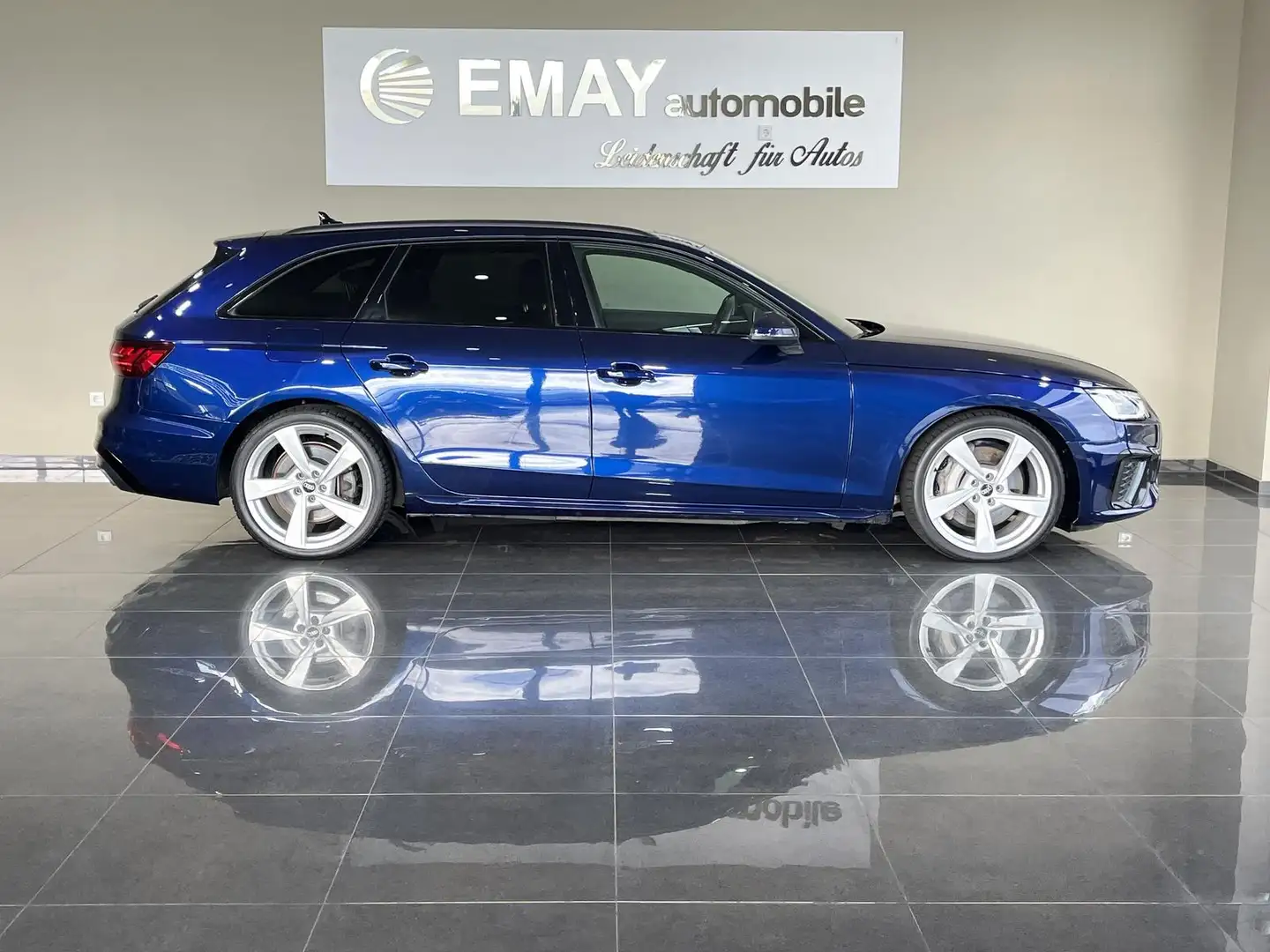 Audi A4 50 TDI quattro S line/P.Dach/Navi/LED/R.Kam./ Blau - 2