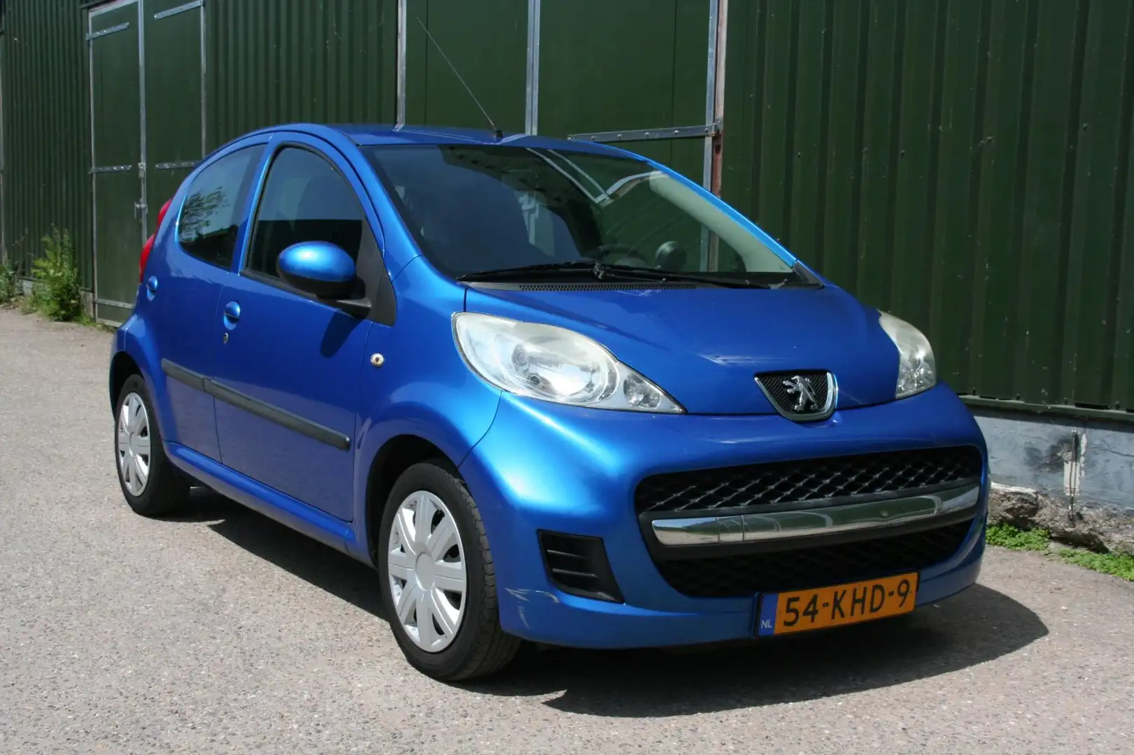 Peugeot 107 1.0-12V Sublime, 5 DRS, ELEC PAKKET, AIRCO, APK Blauw - 2