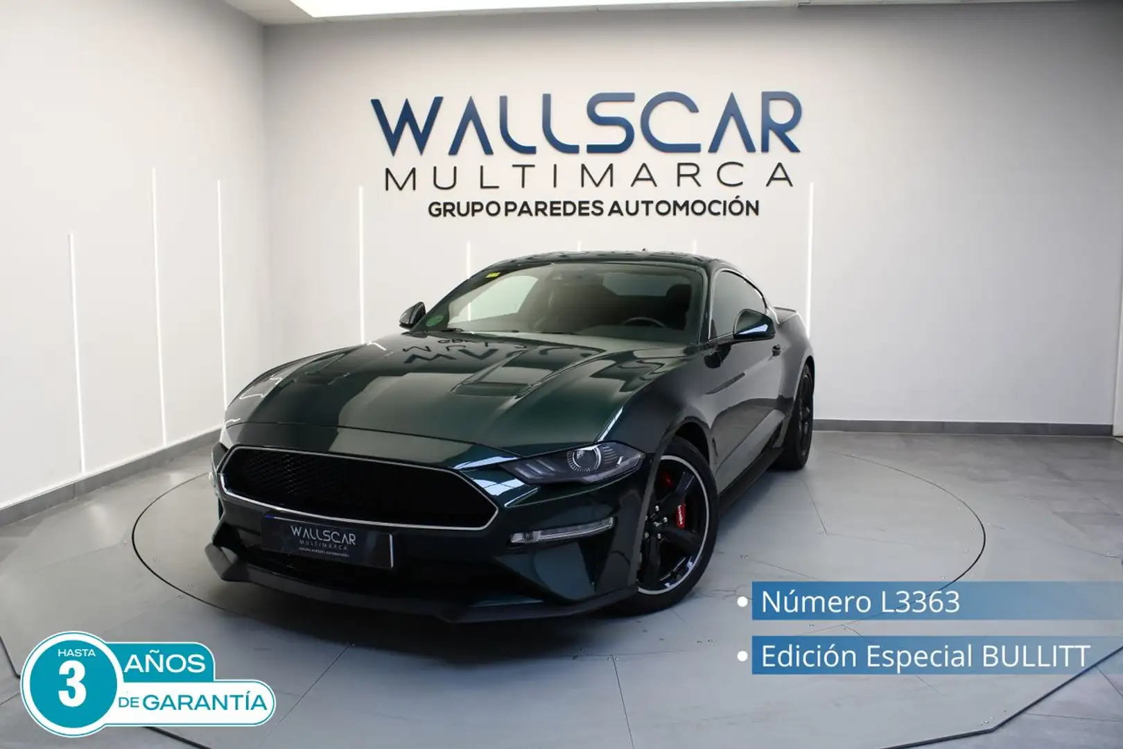 Ford Mustang 5.0 Ti-VCT V8  GT Bullit(Fastsb.) Zielony - 1