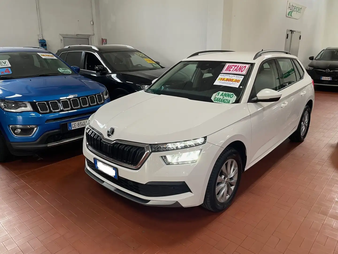 Skoda Kamiq 1.0 G-Tec Ambition Bianco - 1