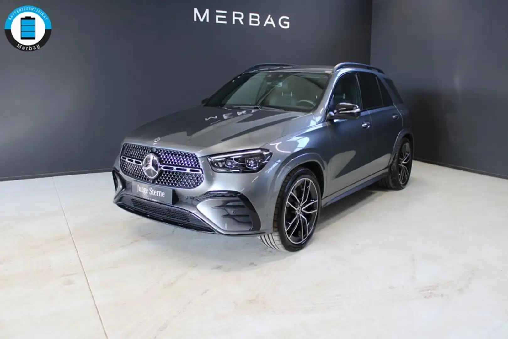 Mercedes-Benz GLE 350 de 4M *AMG Night AIRMAT Burm Dist AHK DC Grau - 1