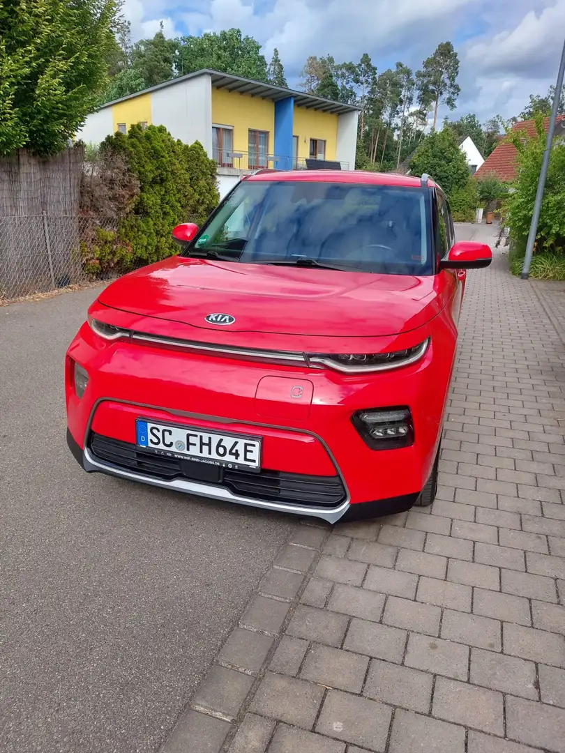 Kia Soul e-Soul Vision Neuwertig Werks Garantie bis 07.27 Rosso - 2