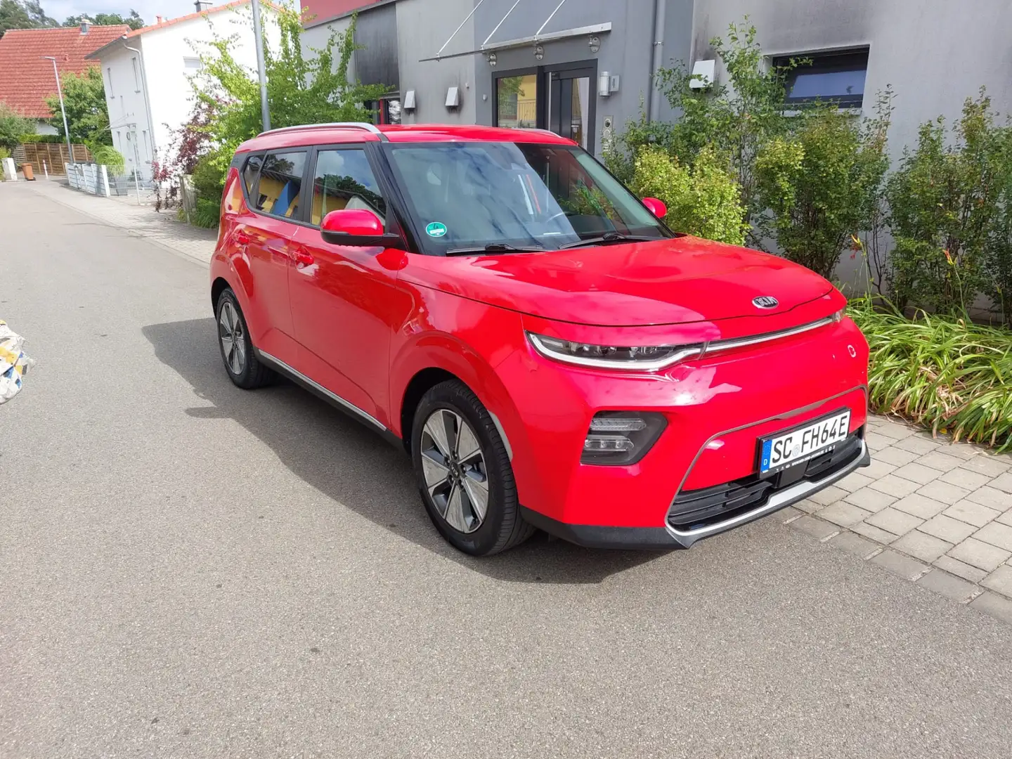 Kia Soul e-Soul Vision Neuwertig Werks Garantie bis 07.27 Rosso - 1