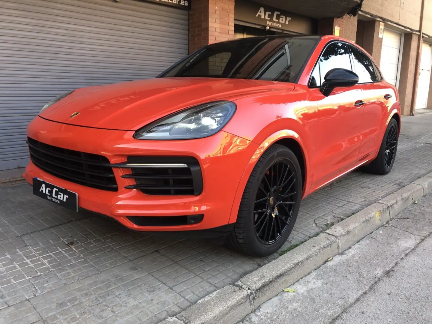 Porsche Cayenne S Coupé Aut. Arancione - 2