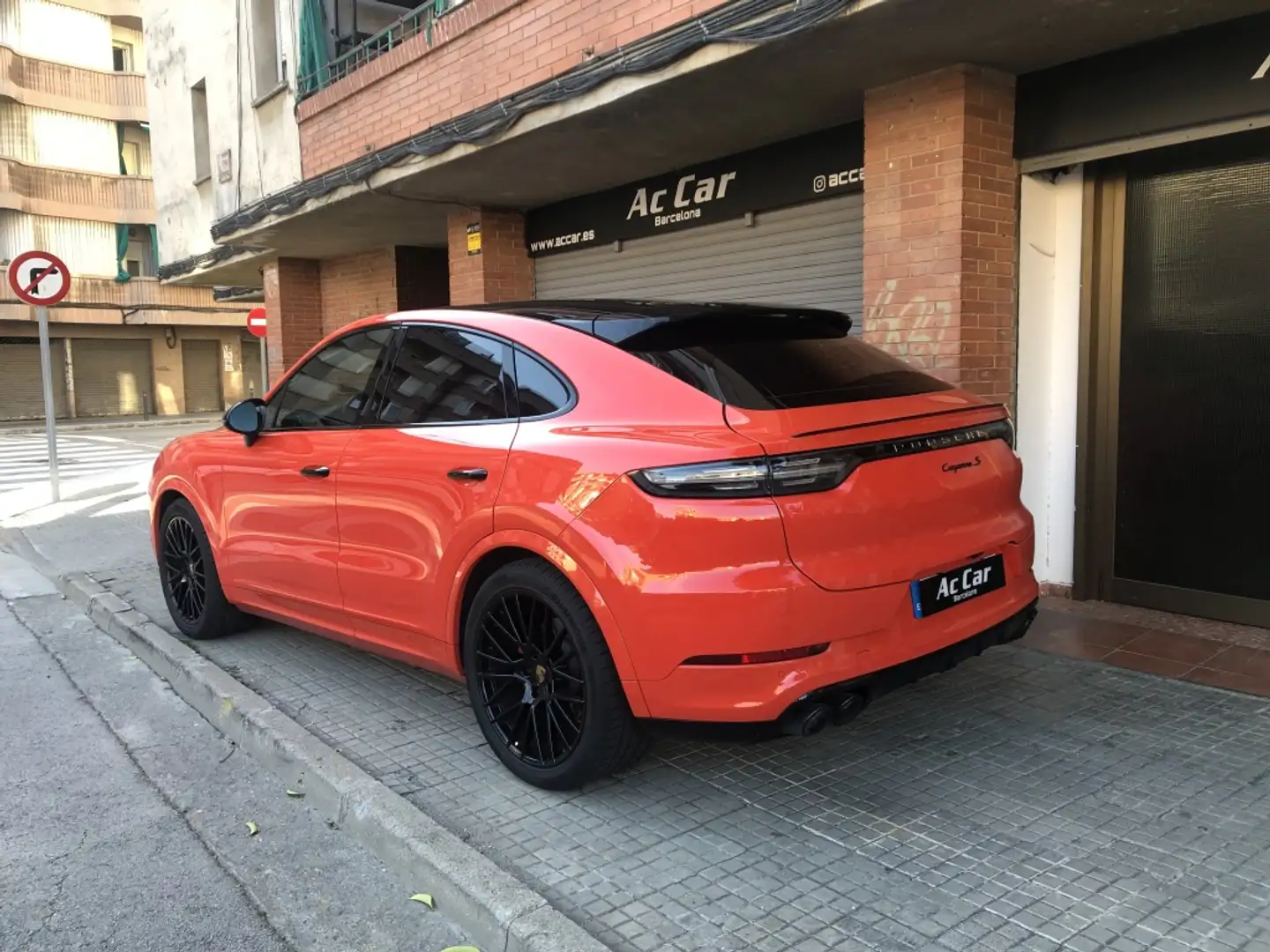 Porsche Cayenne S Coupé Aut. Arancione - 1