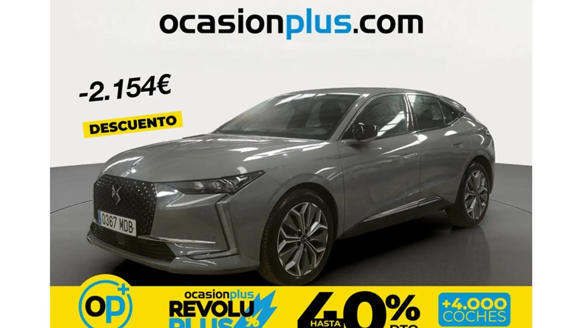 DS Automobiles DS 4 BlueHDi Trocadero Aut. 130 Gris - 1