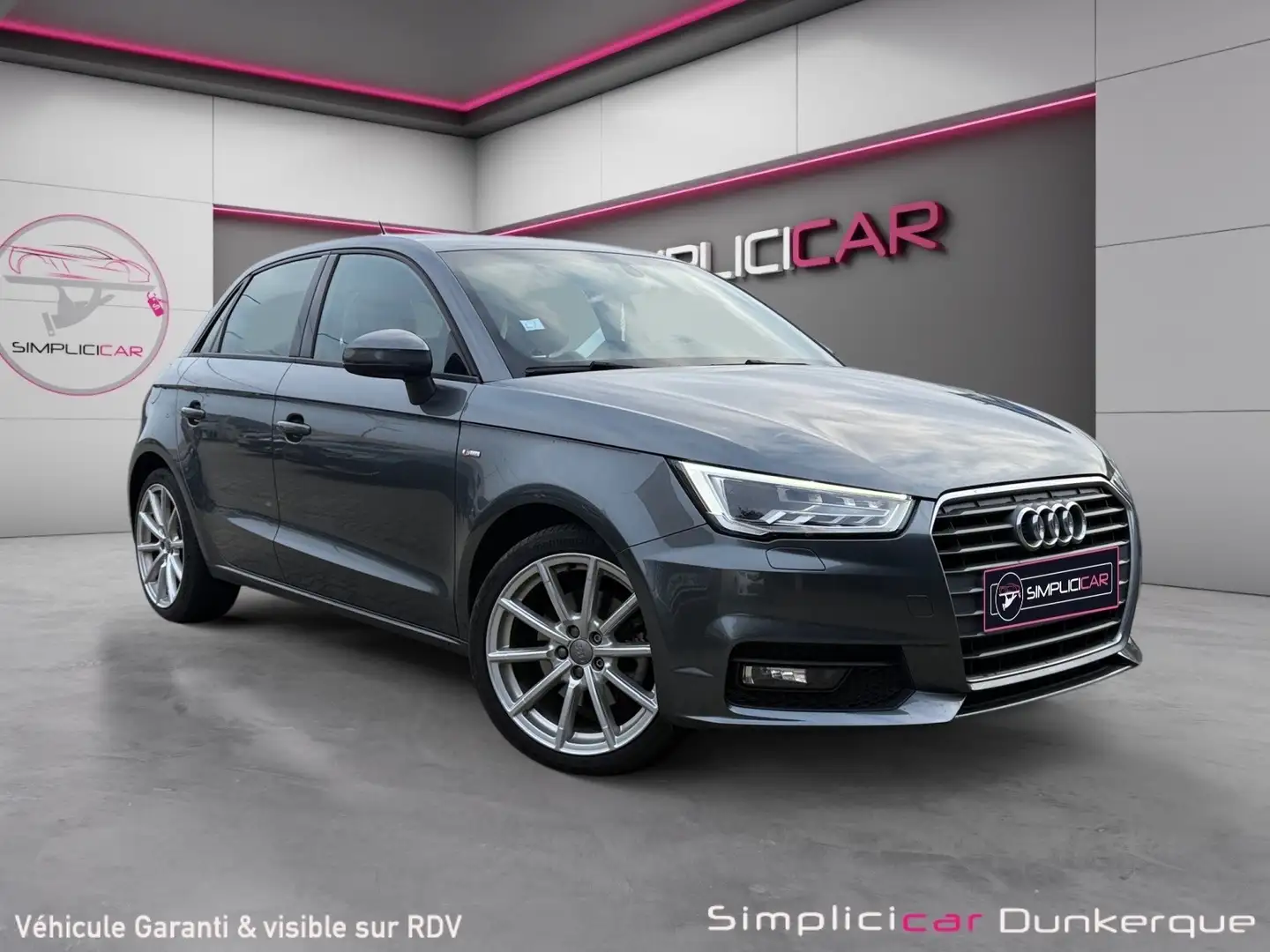 Audi A1 A1 Sportback 1.4 TFSI 150 COD S line S tronic Gris - 1
