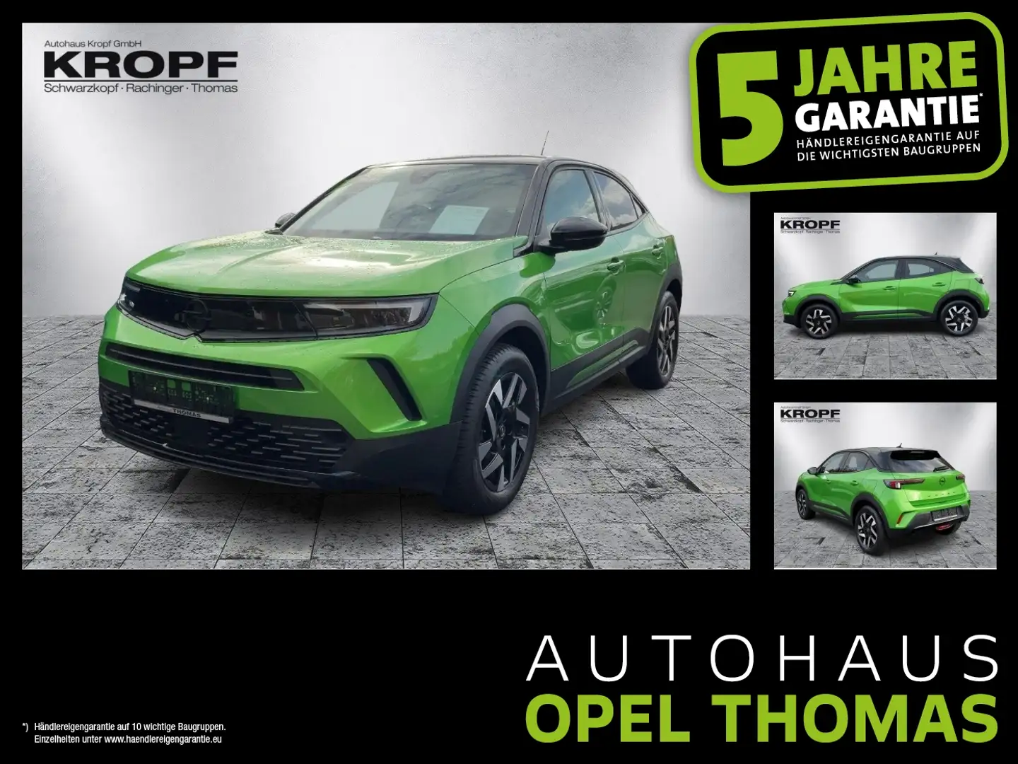 Opel Mokka 1.2 Turbo GS Line LED+Navi+Fernlichtass. Grün - 1