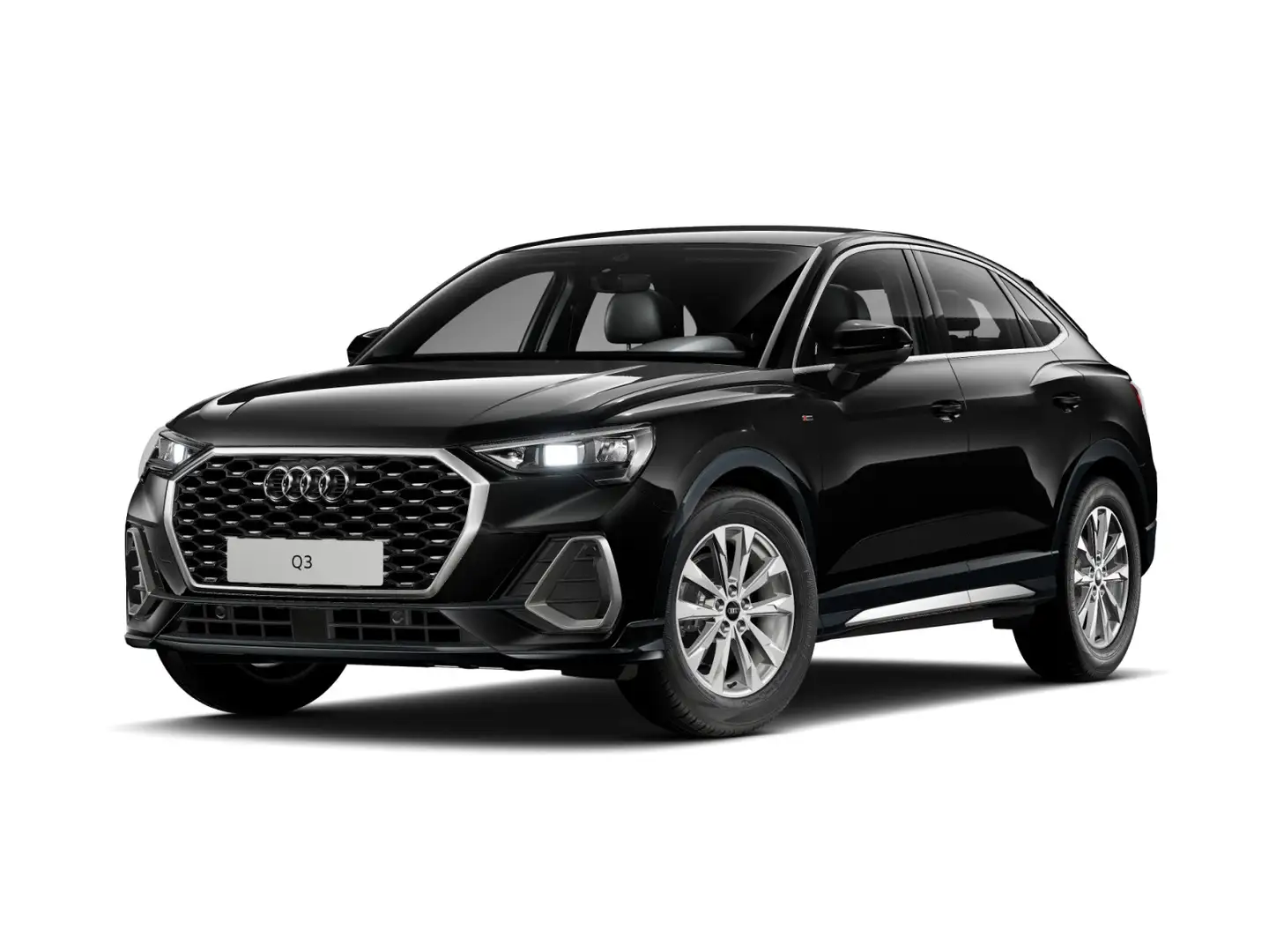 Audi Q3 35 TDI S LINE eSITZE TEILLEDER NAVI Schwarz - 2