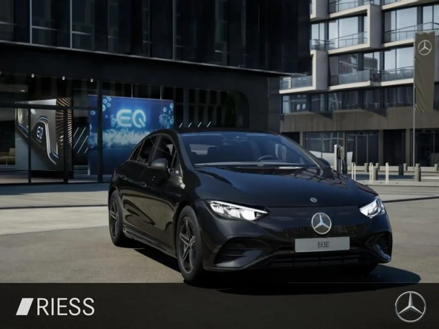 Mercedes-Benz EQE 350 4M AMG+ TOP Ausstattung Schwarz - 2