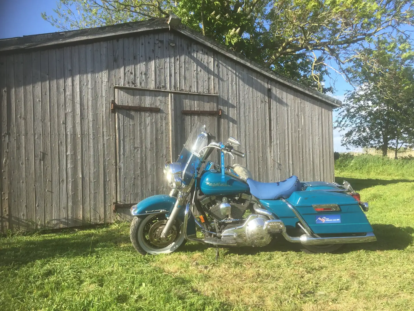 Harley-Davidson Road King Original USA-Version Modrá - 2