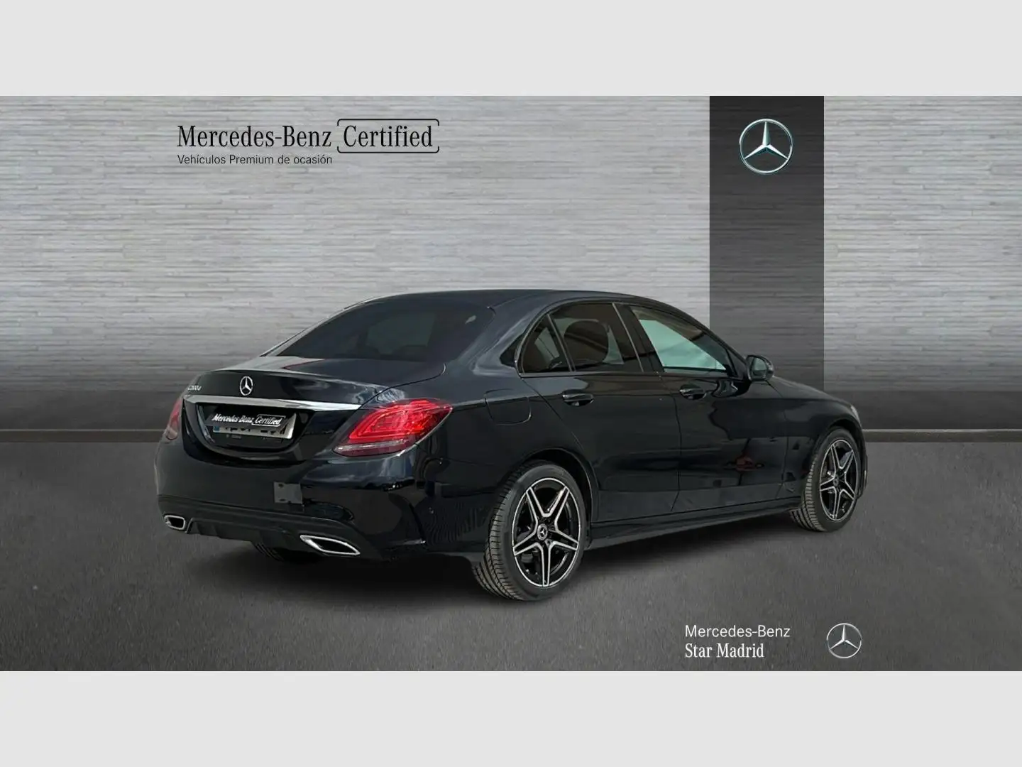Mercedes-Benz C 200 d Negro - 2