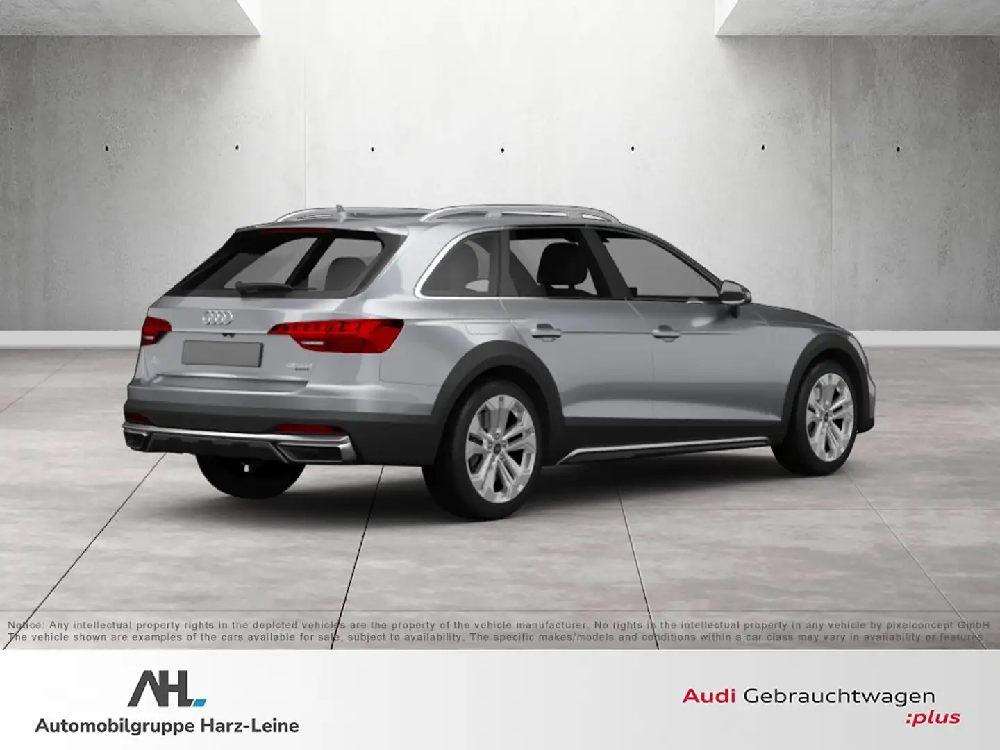 Audi A4 allroad quattro 50 TDI quattro Tiptronic LED Navi Pano Alc Silber - 2