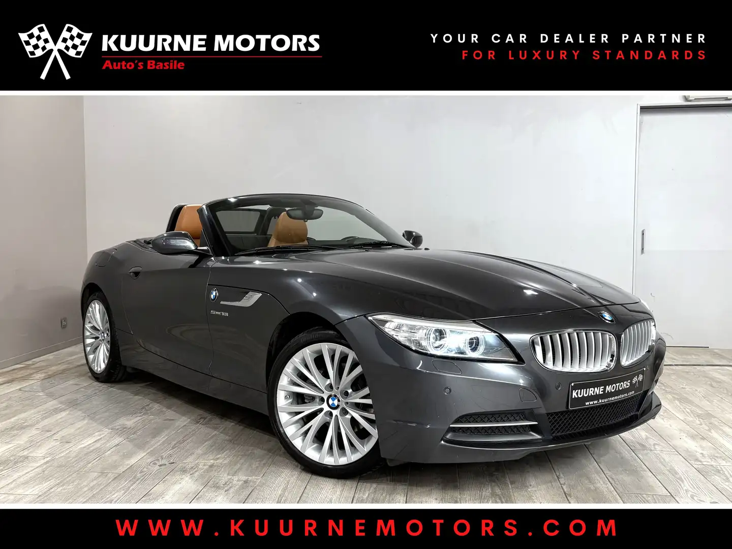 BMW Z4 Z4 18i Alu 18"/GPS/Leder/Verw. Zet./*1j Garantie* Grijs - 1