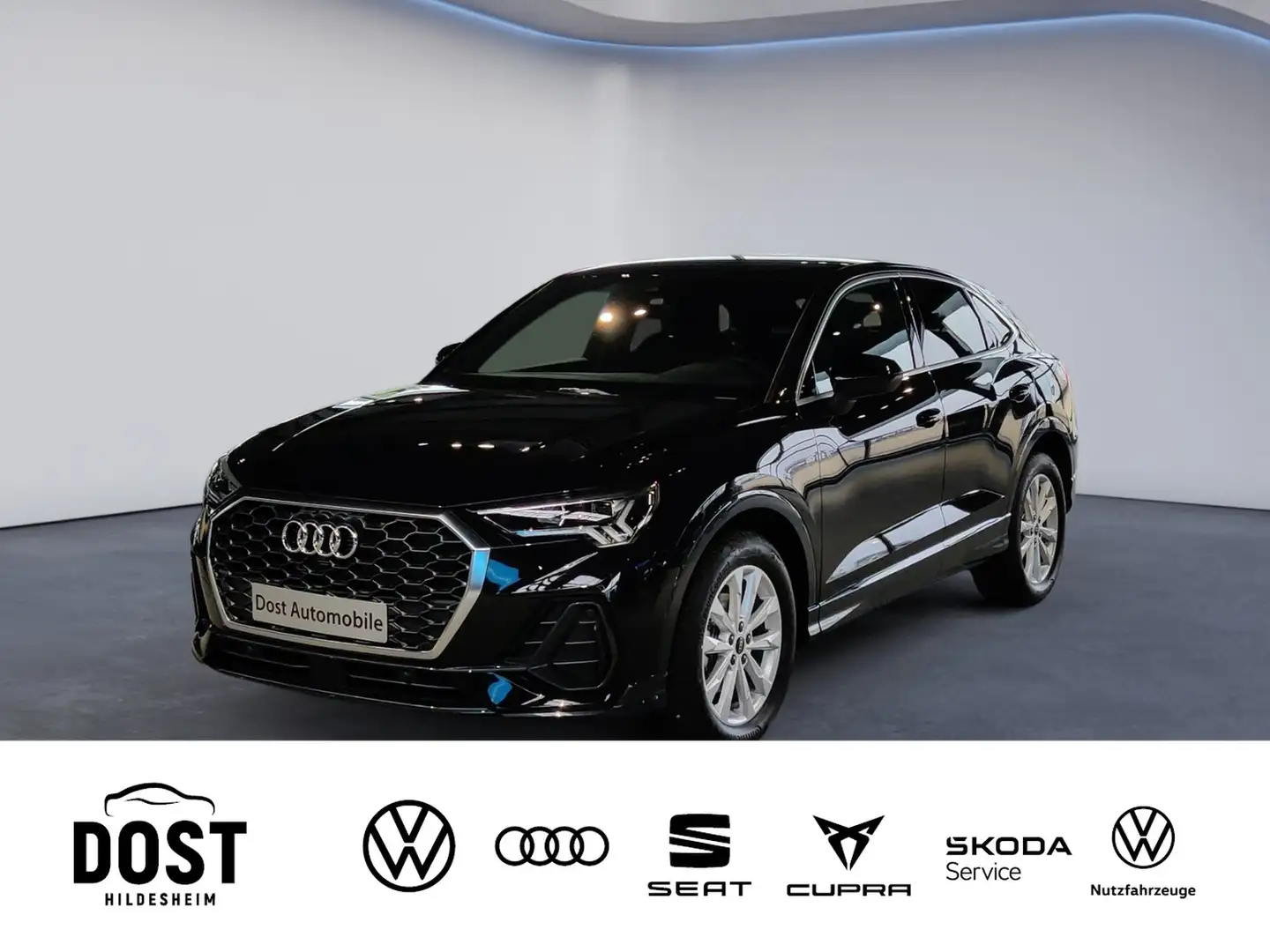 Audi Q3 Sportback 35 TFSI S tronic AHK+LED+SHZ Schwarz - 1
