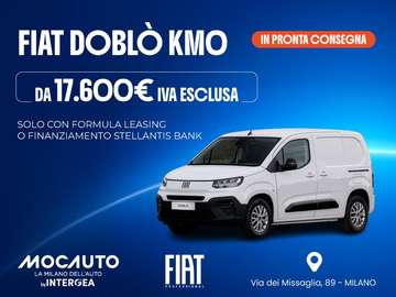 DOBLò M 1.5 100 CV BLUEHDI  17600 + IVA