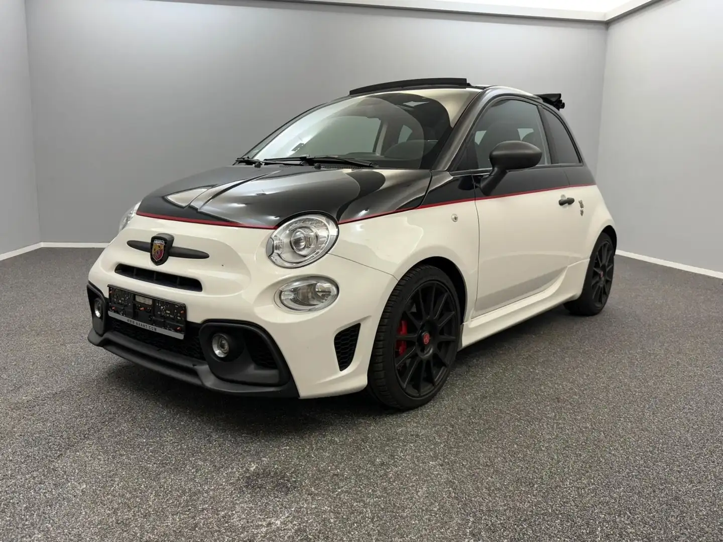 Abarth 595 Competizione Cabrio*U-FREI*Bi-COLOR*SABELT Schwarz - 1