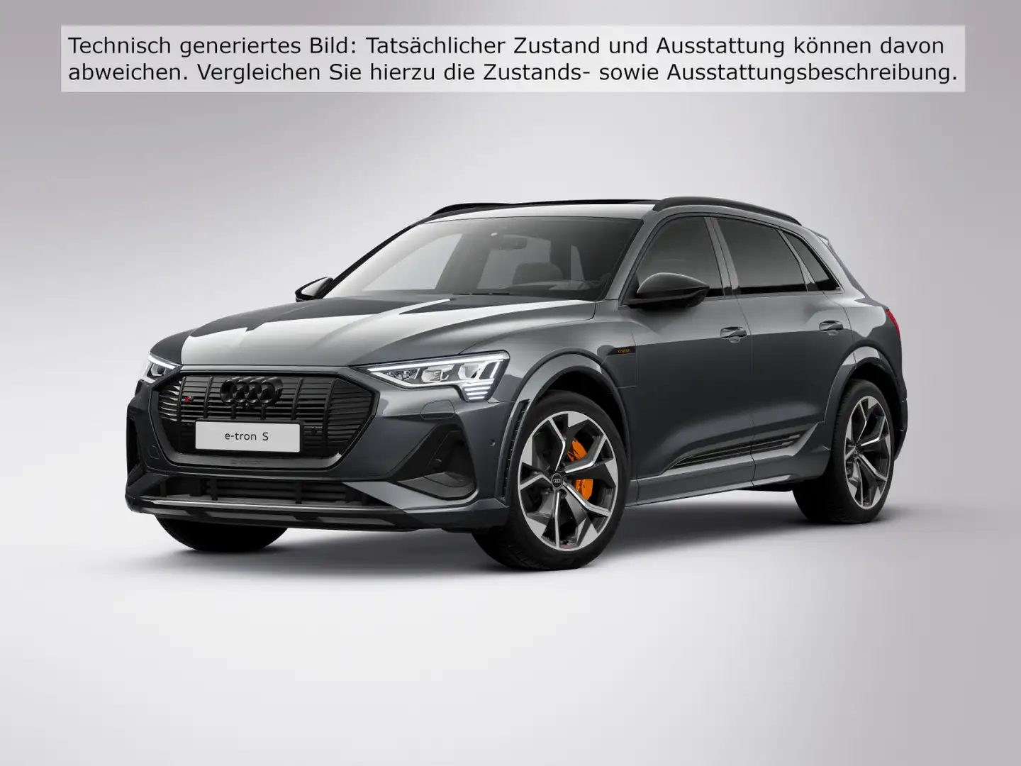 Audi 370 kW PANO MATRIX B&O LEDER 360° VOLL! Gris - 1