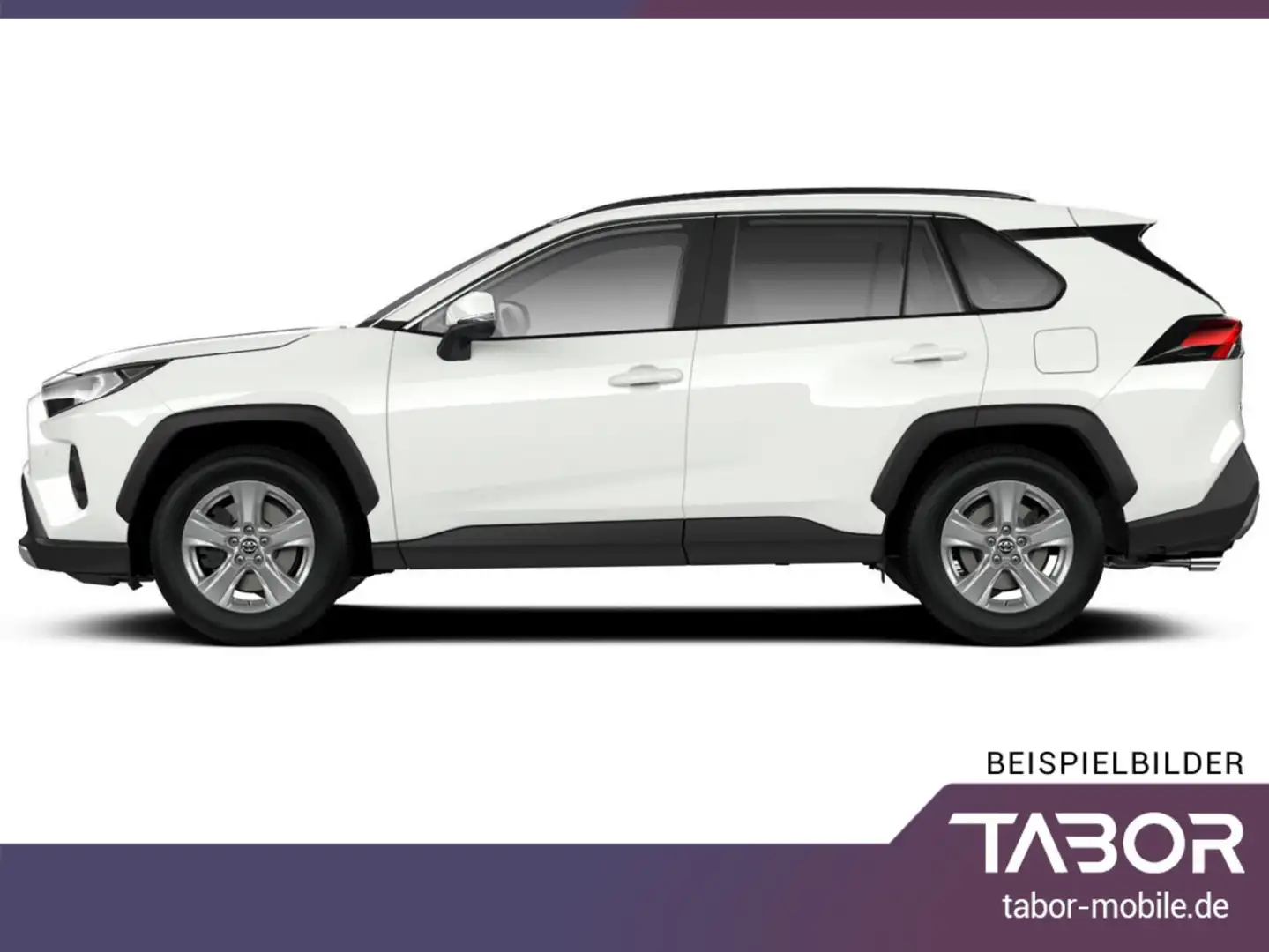 Toyota RAV 4 2.5 Hybrid 218 CVT LED Nav DigCo Kam PDC Fehér - 2