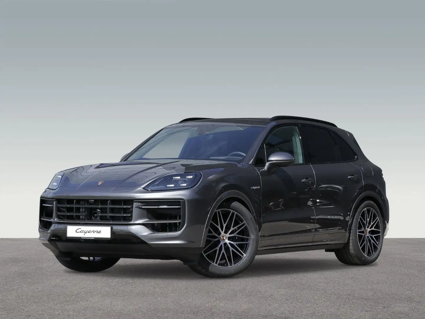 Porsche Cayenne E-Hybrid BOSE LED-Matrix Panoramadach Grau - 1
