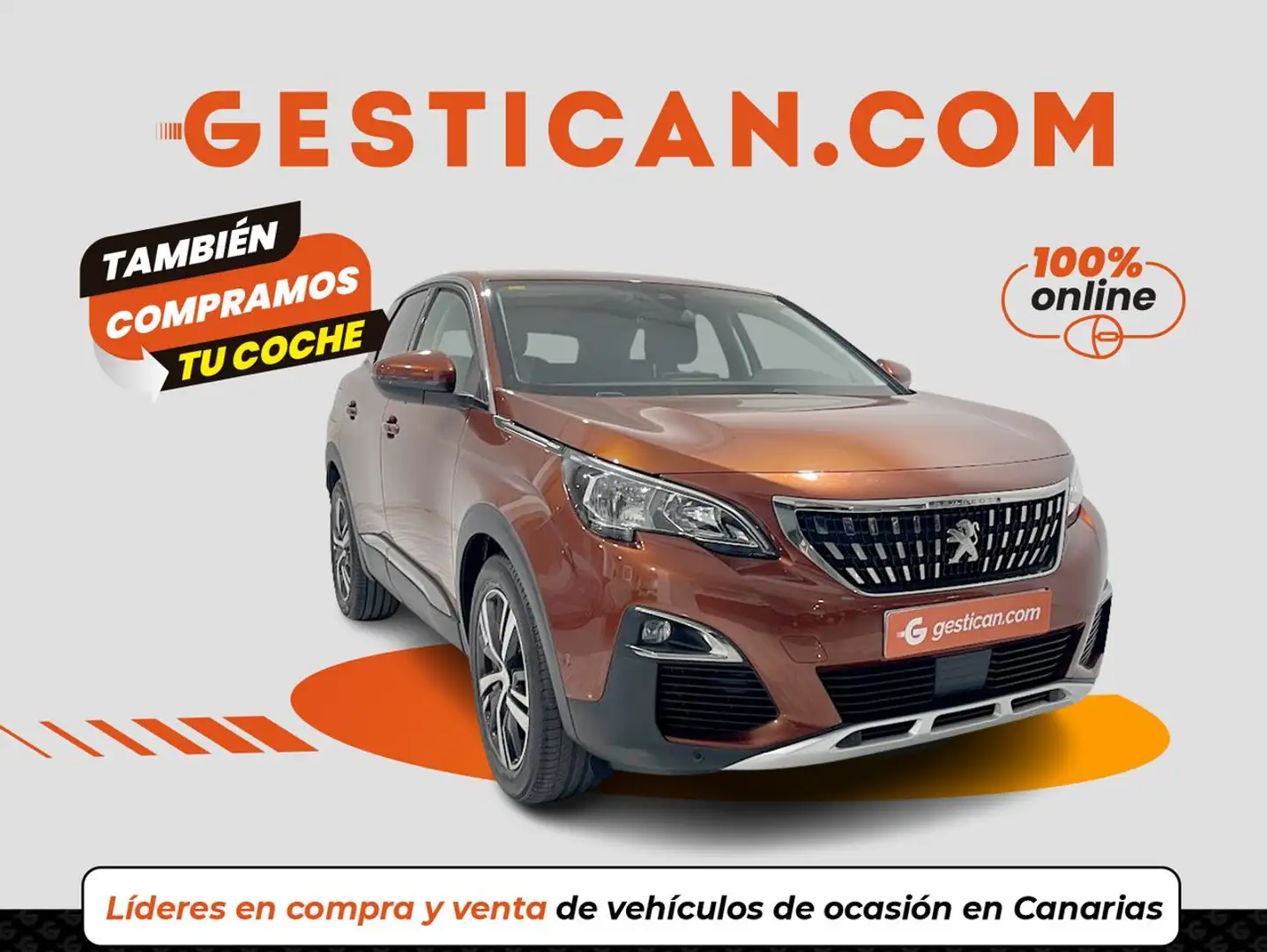 Peugeot 3008 1.2 PureTech S&S Access 130 Naranja - 1