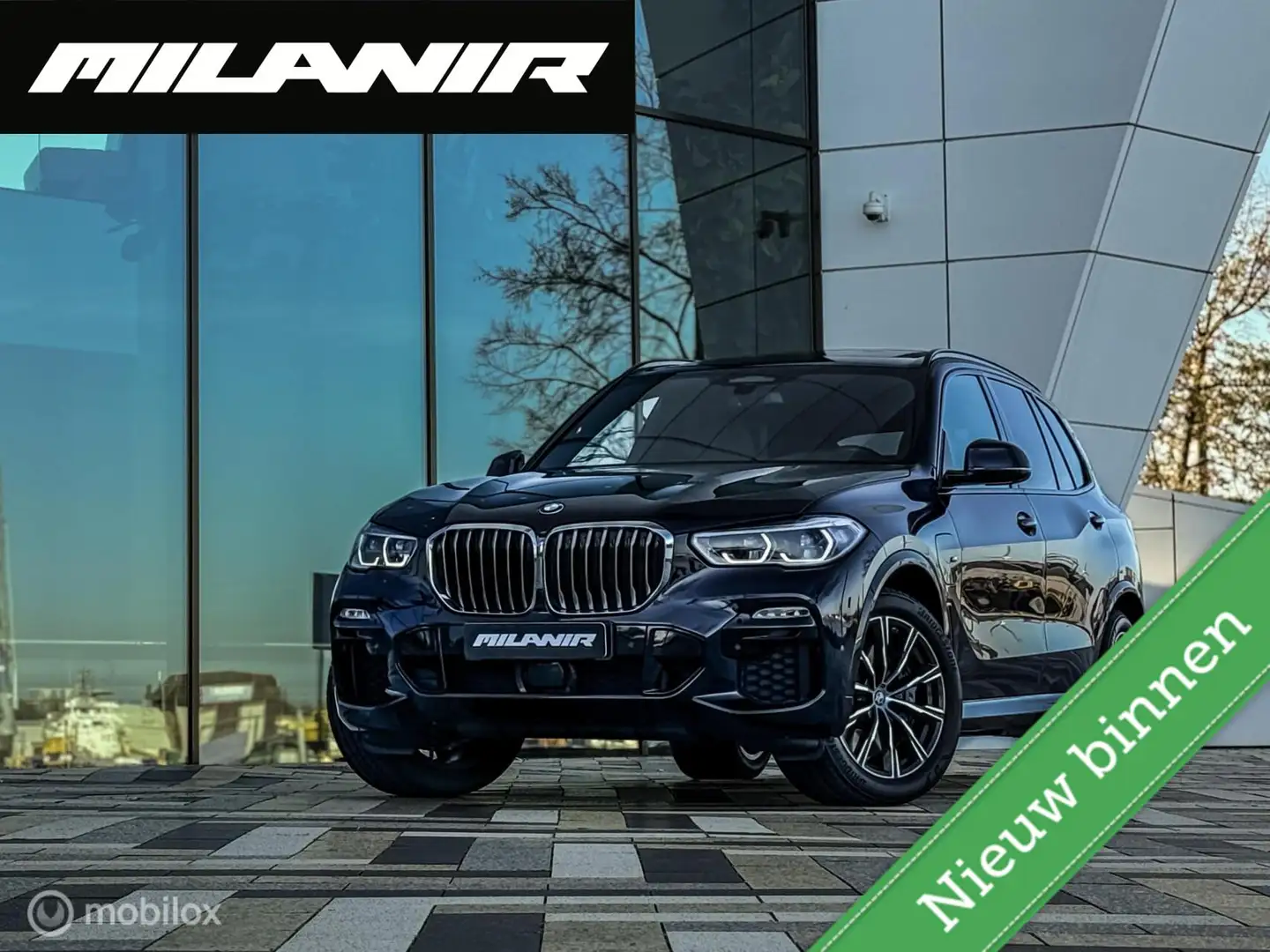 BMW X5 xDrive 45e M-Sport |Pano|HUD|H&K|Stoelkoeling|Sfee Blauw - 1