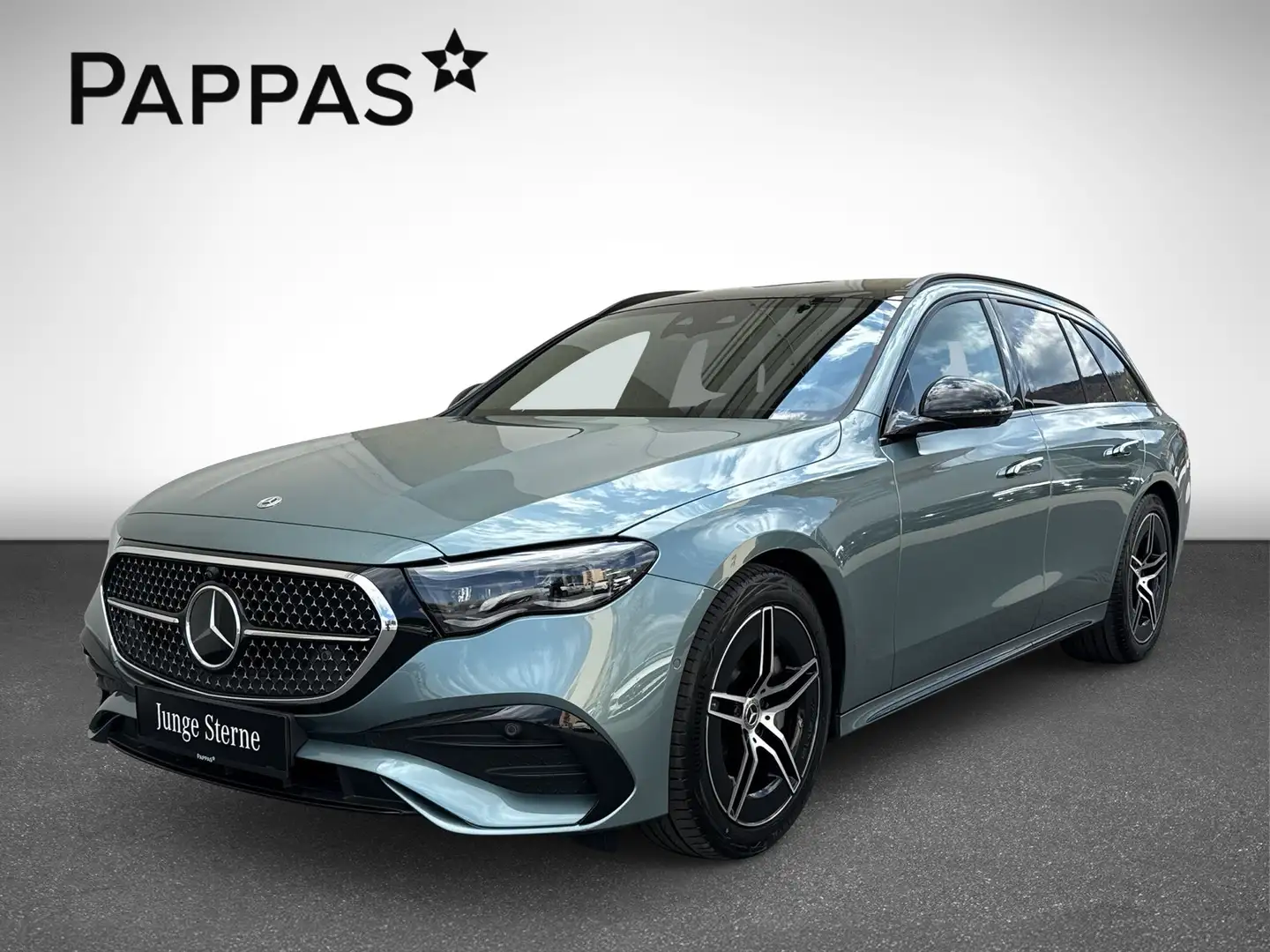 Mercedes-Benz E 220 d T-Modell Wide LED Pano Cam AHK Totw Distr Argintiu - 1