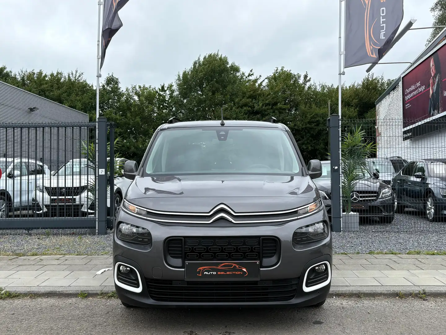 Citroen Berlingo 1.5D -CHASSIS LONG-EURO6-CRUISE-AIDE STATIONNEMENT Grau - 2