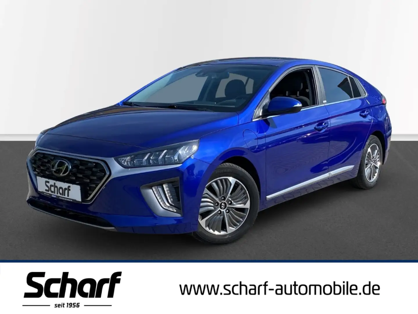 Hyundai IONIQ Plug-In Hybrid Style AC/A Navi LED Rü.CAM PDC SHZ Blau - 1