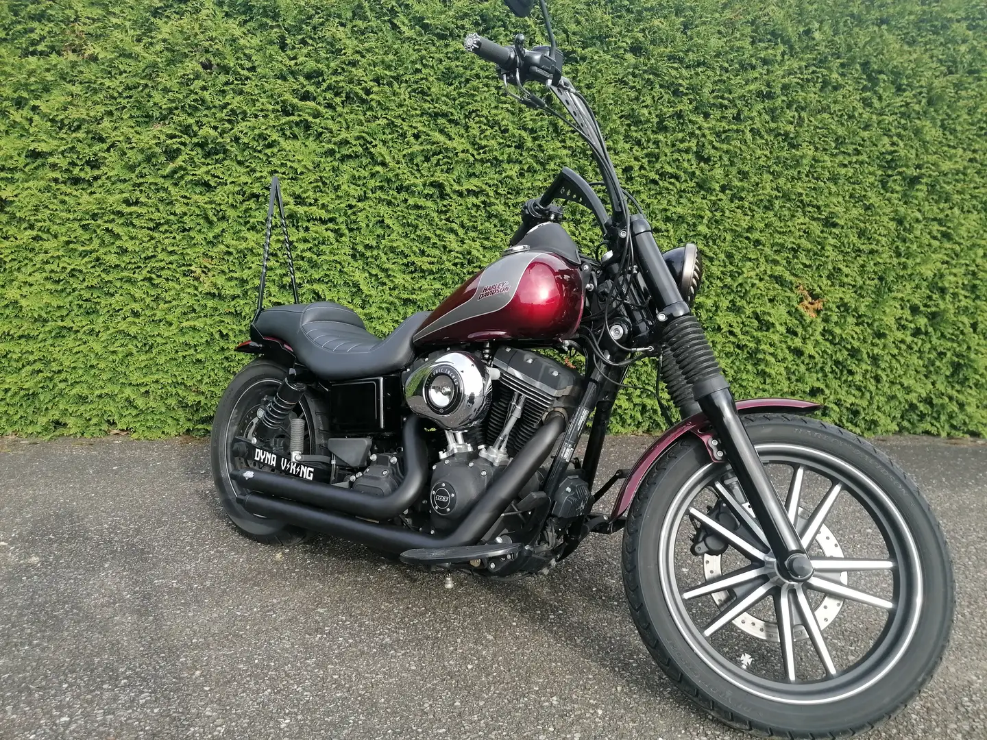 Harley-Davidson Dyna Street Bob 2014 Special Edition Kırmızı - 2
