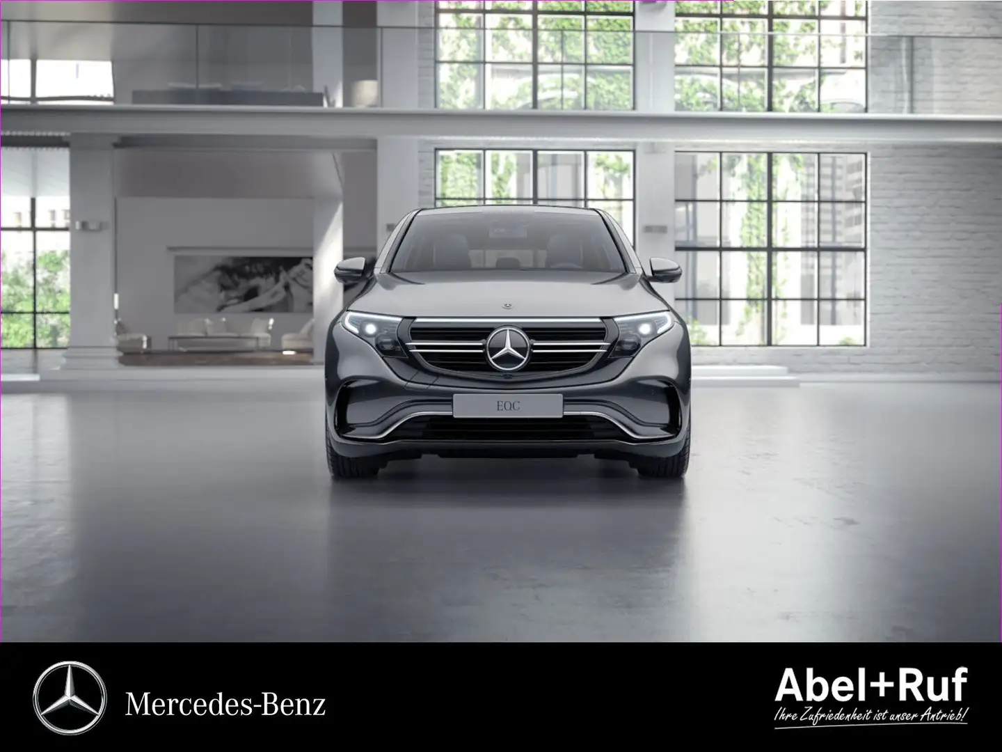 Mercedes-Benz EQC 400 4M AMG+MULTI+DISTR+Ambi+CarPlay+HuD+360° Schwarz - 2