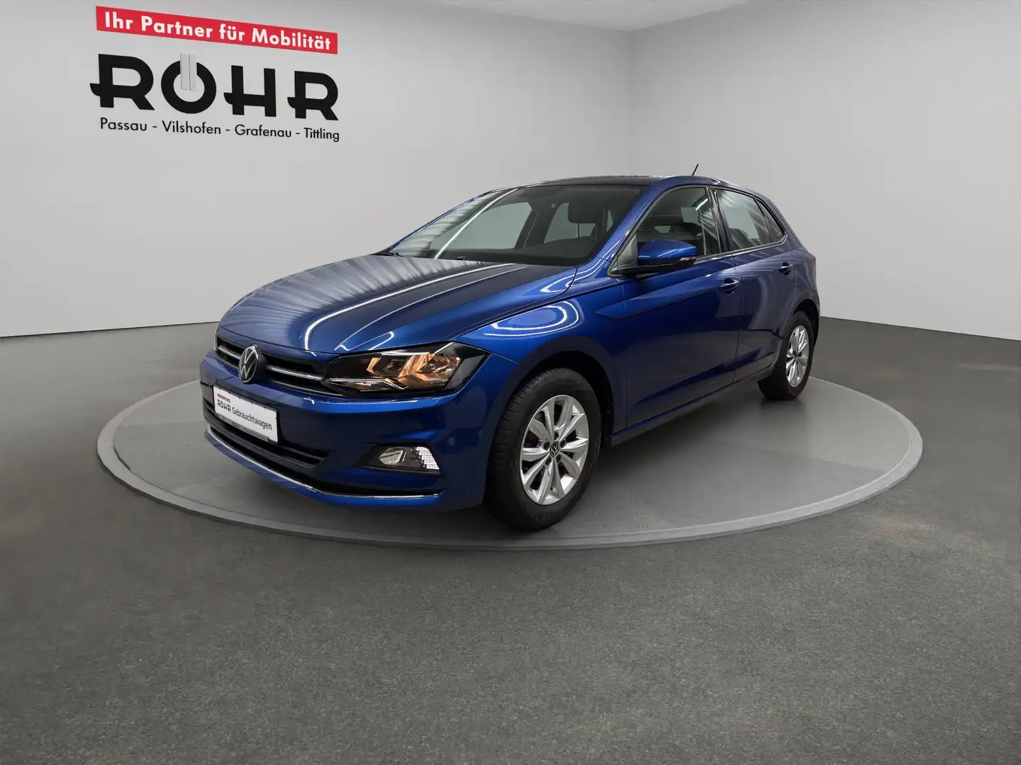 Volkswagen Polo Highline (DAB+.Regensensor.Klima) 1.0 TSI Blau - 2