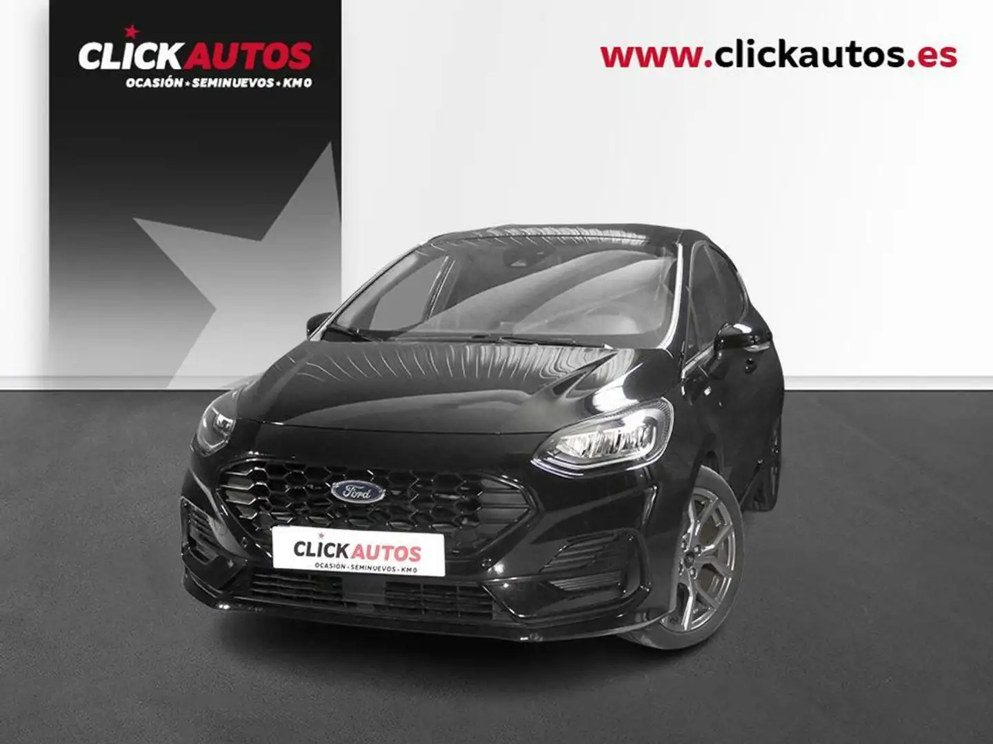 Ford Fiesta 1.0 Ecoboost 125CV MHEV STLine Negro - 1