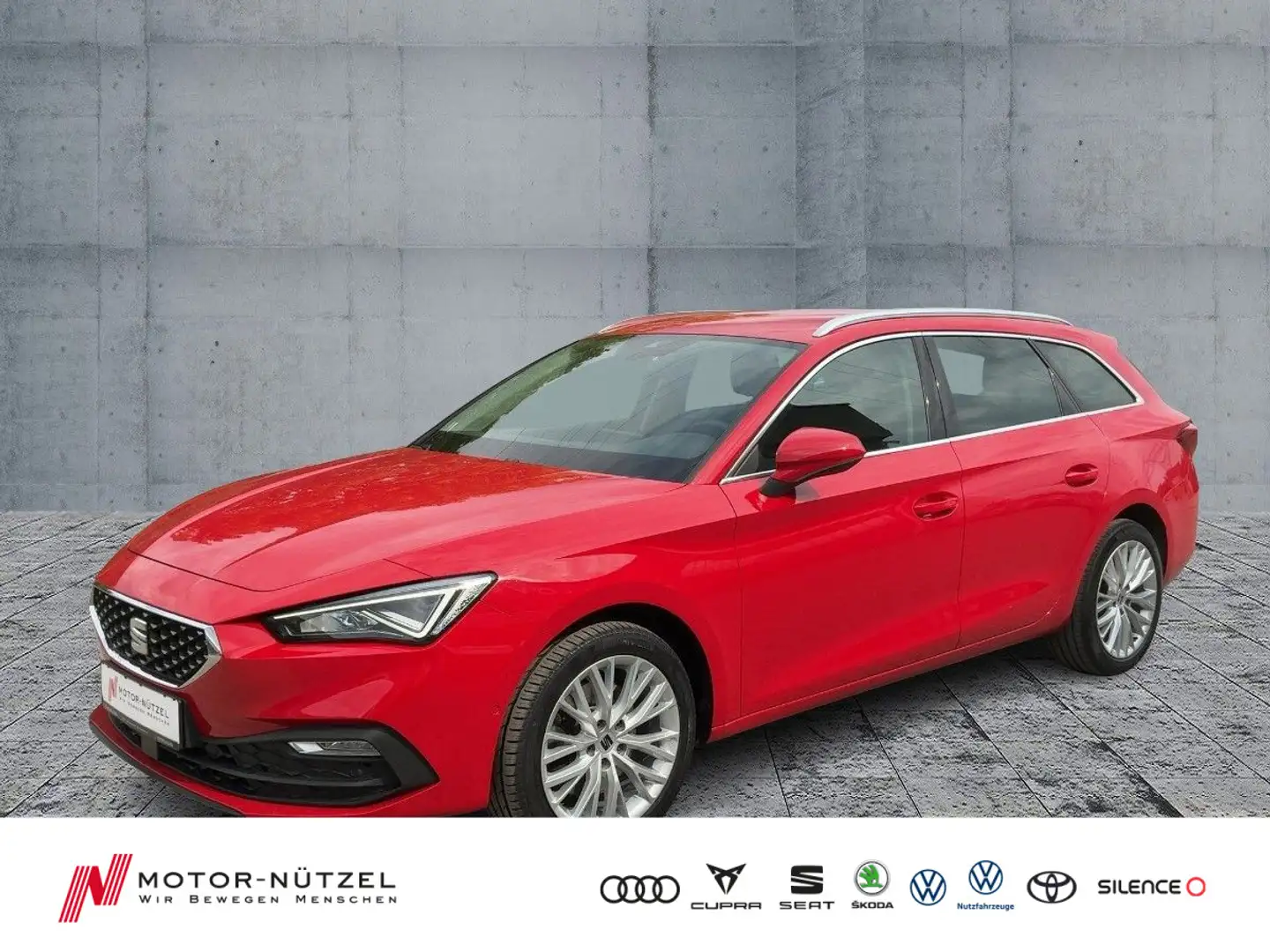 SEAT Leon ST 2.0 TDI DSG XCELLENCE LED+NAVI+AHK+ACC Rot - 1