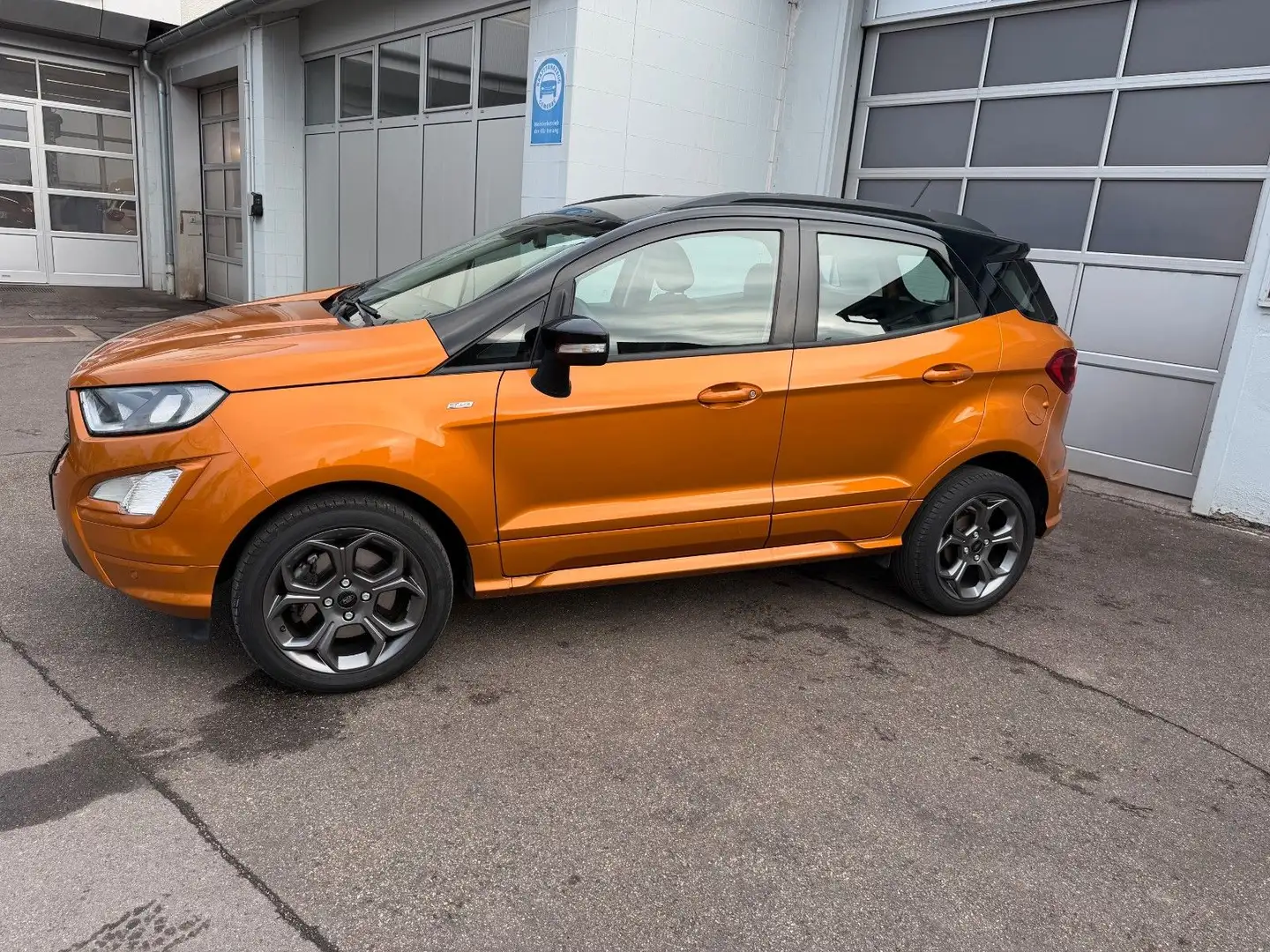 Ford EcoSport ST-Line, Klima, PDC, Teilleder Orange - 1