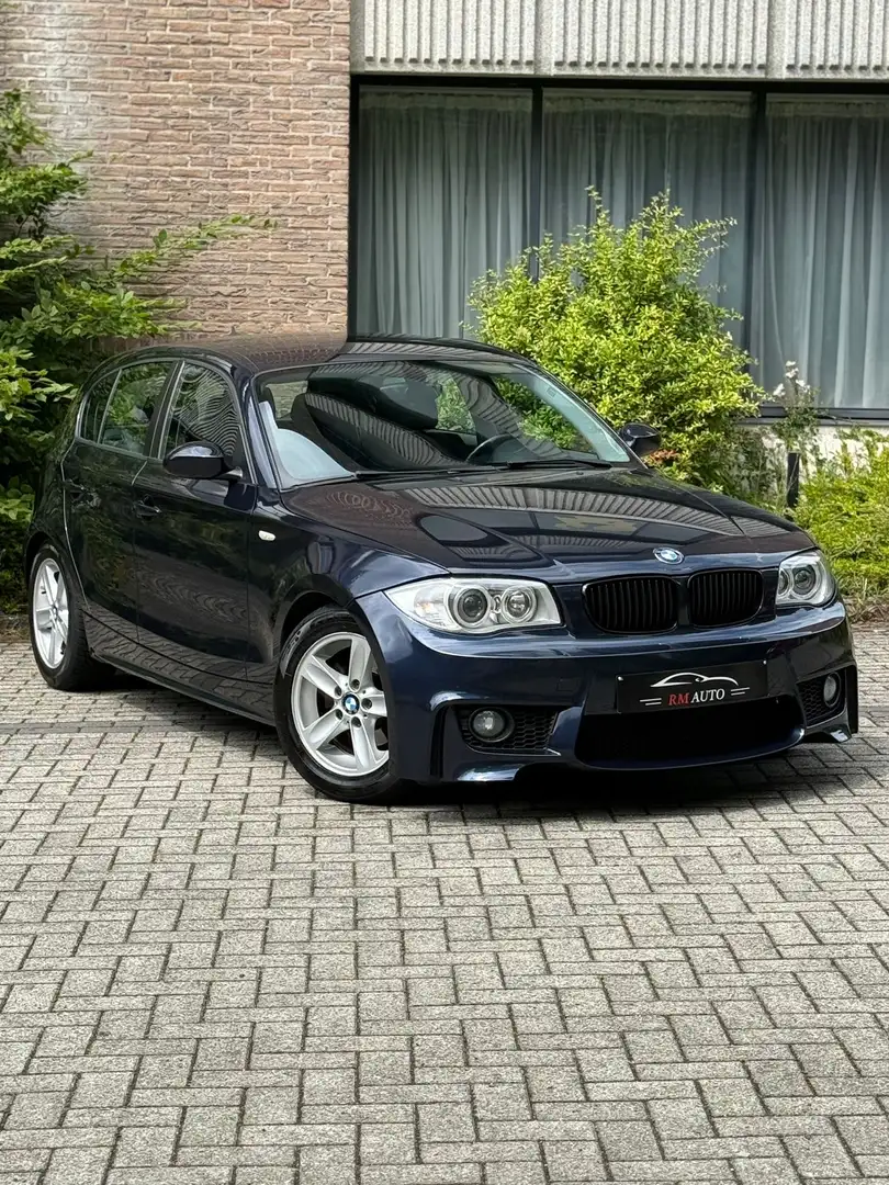 BMW 116 Bmw Serie 1 E87 116i Essence Xénon  6 vitesses Modrá - 2