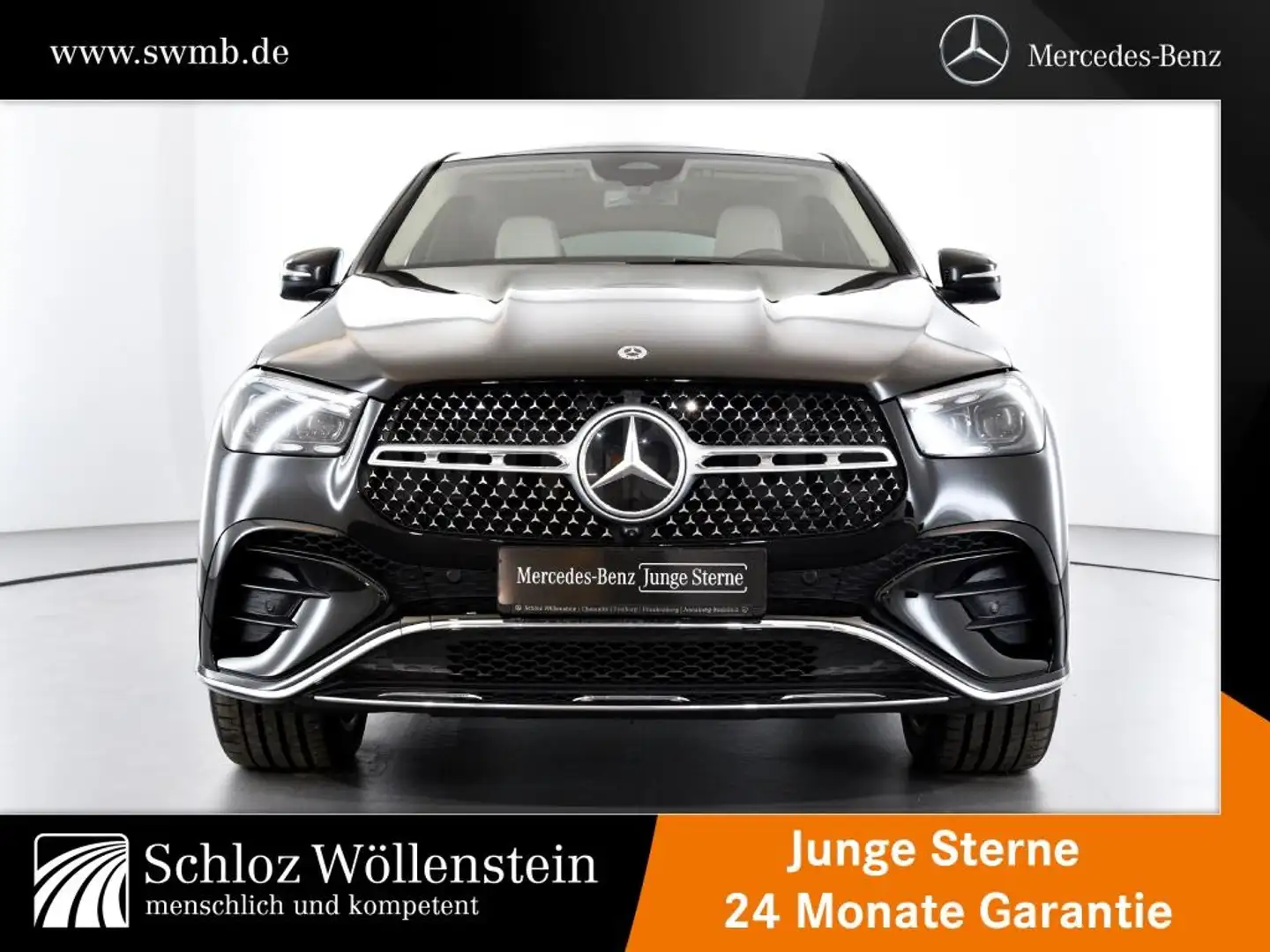 Mercedes-Benz GLE 450 d 4M Coupé AMG/MULTIBEAM/AHK/Pano/Sitzbel Schwarz - 2