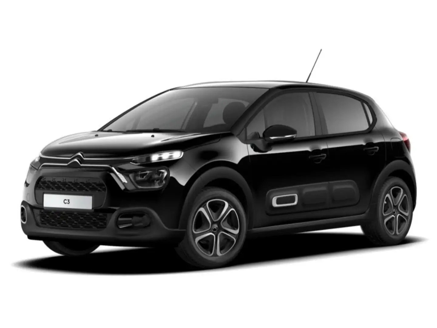 Citroen C3 1.2 PureTech Plus | €3.514,- Voorraad voordeel Zwart - 1